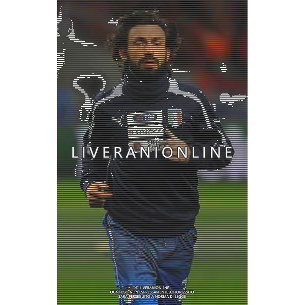 Gara Amichevole Amsterdam - 06.02.2013 Olanda-Italia Nella Foto:Pirlo Andrea /Ph.Vitez-Ag. Aldo Liverani