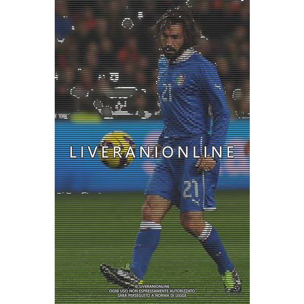 Gara Amichevole Amsterdam - 06.02.2013 Olanda-Italia Nella Foto:Pirlo Andrea /Ph.Vitez-Ag. Aldo Liverani