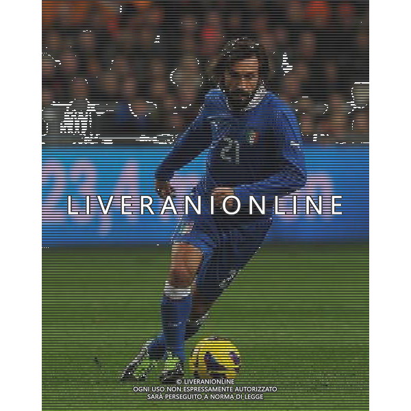 Gara Amichevole Amsterdam - 06.02.2013 Olanda-Italia Nella Foto:Pirlo Andrea /Ph.Vitez-Ag. Aldo Liverani