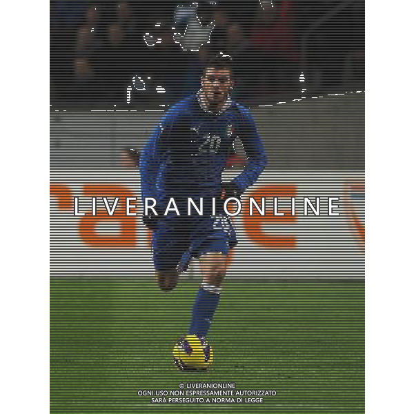 Gara Amichevole Amsterdam - 06.02.2013 Olanda-Italia Nella Foto:Santon Davide /Ph.Vitez-Ag. Aldo Liverani