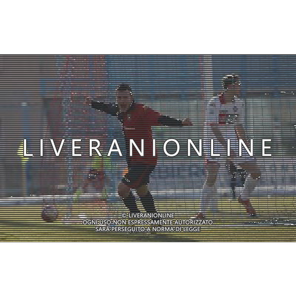 esultanza kirilov gol 1-0, Lumezzane-Cremonese calcio lega pro 1, Lumezzane 10 febbraio 2013.Ph Fotolive Filippo Venezia