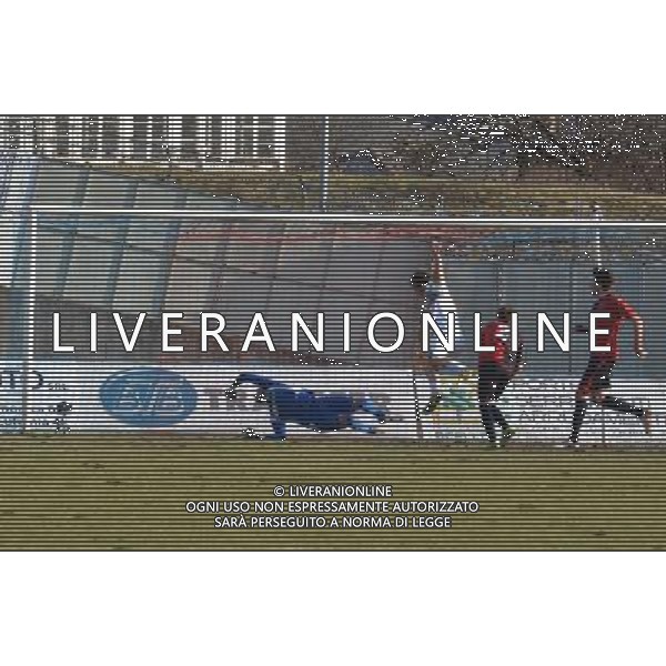 gol 2-1 , Lumezzane-Cremonese calcio lega pro 1, Lumezzane 10 febbraio 2013.Ph Fotolive Filippo Venezia /AGENZIA ALDO LIVERANI SAS