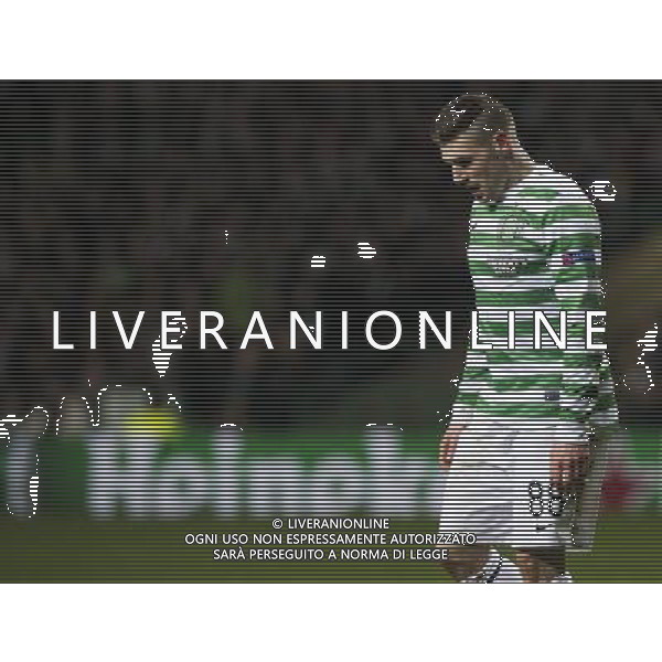 12/02/13 UEFA CHAMPIONS LEAGUE CELTIC v JUVENTUS CELTIC PARK - GLASGOW Dejection for Celtic striker Gary Hooper ©/AGENZIA ALDO LIVERANI SAS - ITALY ONLY - EDITORIAL USE ONLY