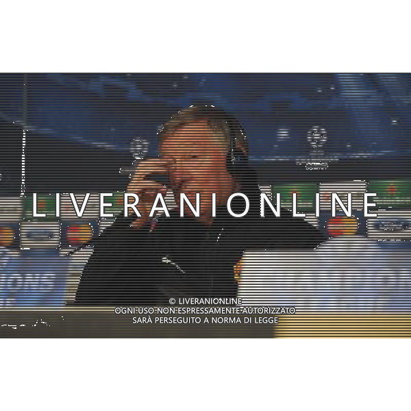 Sir Alex Ferguson Manager during press conference at the Santiago Bernabeu Stadium Manchester United 2012/13 Preview to tomorrow night\'s champions league match between Real Madrid Vs Manchester United 12/02/13 The Champions League Photo: Robin Parker Fotosports International AG ALDO LIVERANI S A S ONLY ITALY