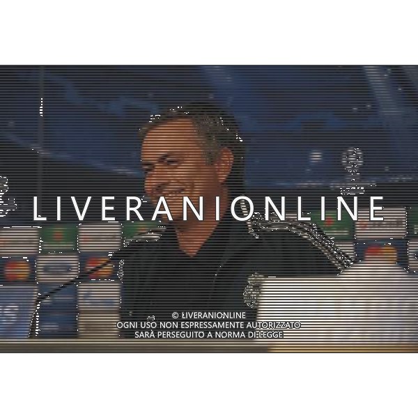 Jose Mourinho Manager during press conference at the Santiago Bernabeu Stadium Real Madrid 2012/13 Preview to tomorrow night\'s champions league match between Real Madrid Vs Manchester United 12/02/13 The Champions League Photo: Robin Parker Fotosports International AG ALDO LIVERANI S A S ONLY ITALY