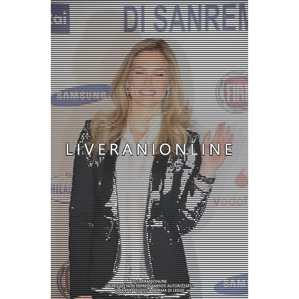 63mo Festival della Canzone italiana di SanRemoa 13 febbraio 2013 nella foto Bar Rafaeli ©Gazzaniga/AGENZIA ALDO LIVERANI SAS