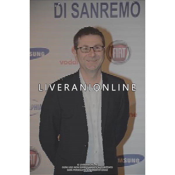 63mo Festival della Canzone italiana di SanRemoa 13 febbraio 2013 nella foto Fabio Fazio ©Gazzaniga/AGENZIA ALDO LIVERANI SAS