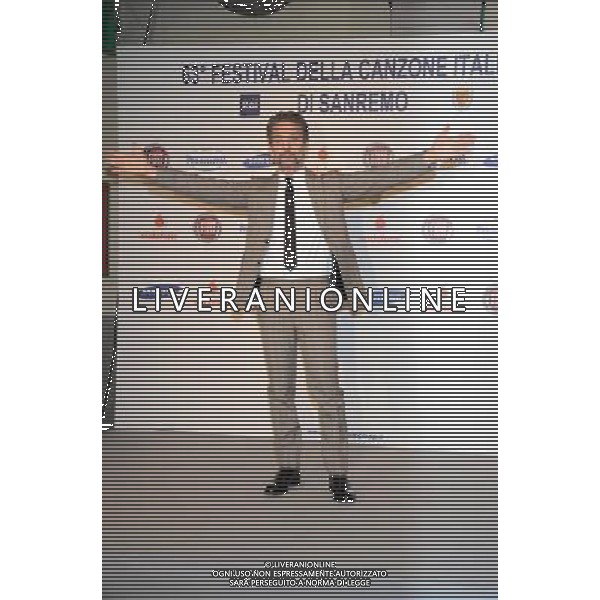Beppe Fiorello 63mo Festival della Canzone italiana di SanRemo 13 febbraio 2013 ©/AGENZIA ALDO LIVERANI SAS