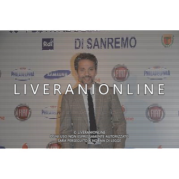 Beppe Fiorello 63mo Festival della Canzone italiana di SanRemo 13 febbraio 2013 ©/AGENZIA ALDO LIVERANI SAS