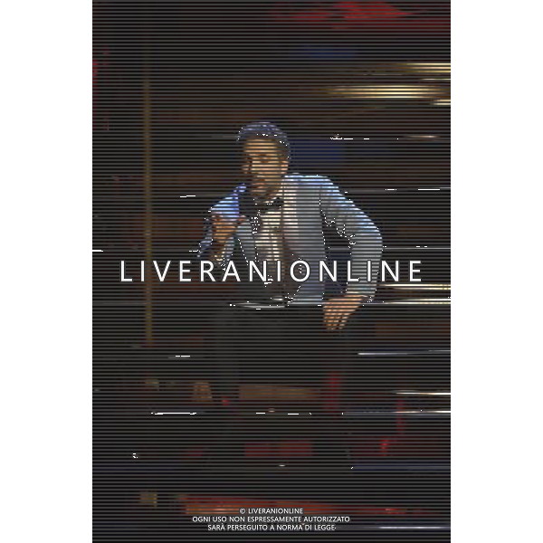 63mo Festival della canzone italiana di Sanremo Seconda Serata 13 febbraio 2013 nella foto Giuseppe (Beppe) Fiorello ©/AGENZIA ALDO LIVERANI SAS