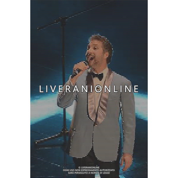 63mo Festival della canzone italiana di Sanremo Seconda Serata 13 febbraio 2013 nella foto Giuseppe (Beppe) Fiorello ©/AGENZIA ALDO LIVERANI SAS