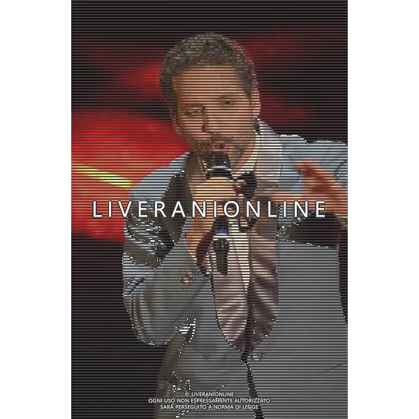 63mo Festival della canzone italiana di Sanremo Seconda Serata 13 febbraio 2013 nella foto Giuseppe (Beppe) Fiorello ©/AGENZIA ALDO LIVERANI SAS