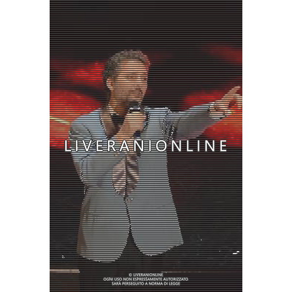 63mo Festival della canzone italiana di Sanremo Seconda Serata 13 febbraio 2013 nella foto Giuseppe (Beppe) Fiorello ©/AGENZIA ALDO LIVERANI SAS