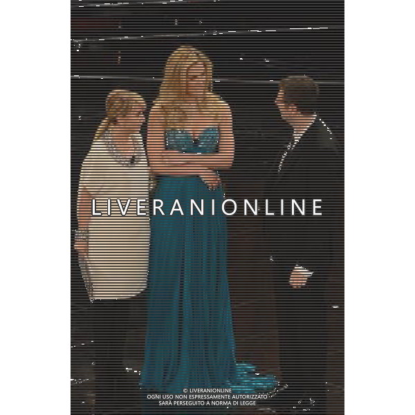 63mo Festival della canzone italiana di Sanremo Seconda Serata 13 febbraio 2013 nella foto Luciana Littizzetto, Bar Refaeli e Fabio Fazio ©/AGENZIA ALDO LIVERANI SAS