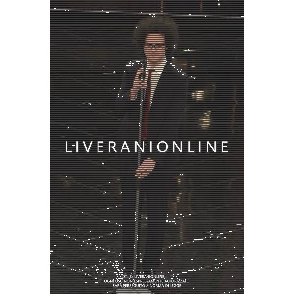 63mo Festival della canzone italiana di Sanremo Seconda Serata 13 febbraio 2013 nella foto Simone Cristicchi ©/AGENZIA ALDO LIVERANI SAS