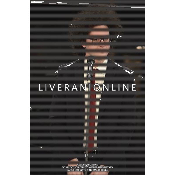 63mo Festival della canzone italiana di Sanremo Seconda Serata 13 febbraio 2013 nella foto Simone Cristicchi ©/AGENZIA ALDO LIVERANI SAS