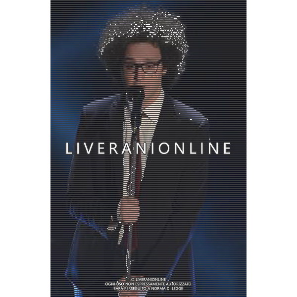 63mo Festival della canzone italiana di Sanremo Seconda Serata 13 febbraio 2013 nella foto Simone Cristicchi ©/AGENZIA ALDO LIVERANI SAS