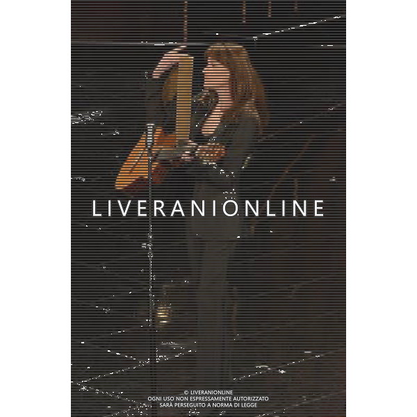 63mo Festival della canzone italiana di Sanremo Seconda Serata 13 febbraio 2013 nella foto Carla Bruni ©/AGENZIA ALDO LIVERANI SAS