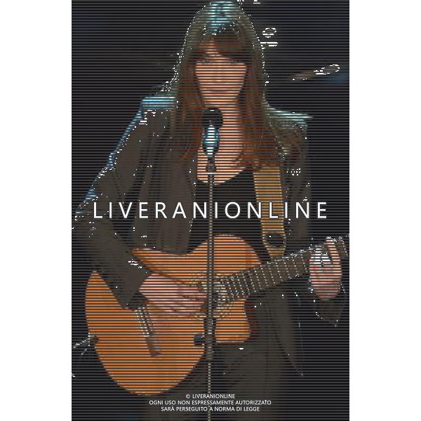 63mo Festival della canzone italiana di Sanremo Seconda Serata 13 febbraio 2013 nella foto Carla Bruni ©/AGENZIA ALDO LIVERANI SAS