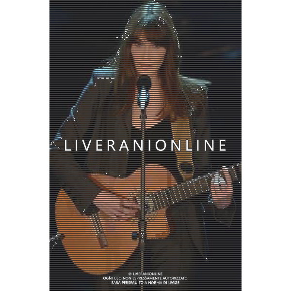 63mo Festival della canzone italiana di Sanremo Seconda Serata 13 febbraio 2013 nella foto Carla Bruni ©/AGENZIA ALDO LIVERANI SAS