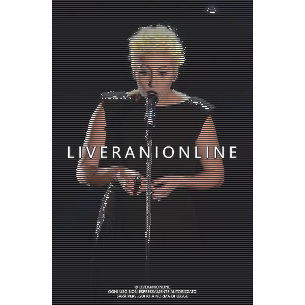 63mo Festival della canzone italiana di Sanremo Seconda Serata 13 febbraio 2013 nella foto Malika Ayane ©/AGENZIA ALDO LIVERANI SAS