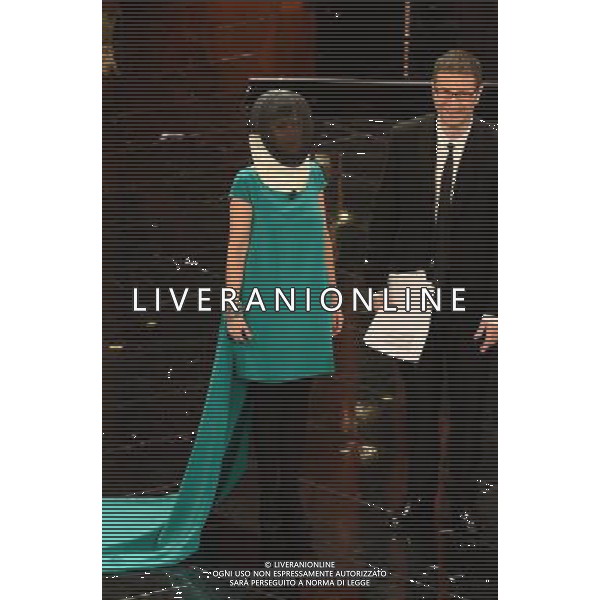 63mo Festival della canzone italiana di Sanremo Seconda Serata 13 febbraio 2013 nella foto Luciana Littizzetto e Fabio Fazio ©/AGENZIA ALDO LIVERANI SAS