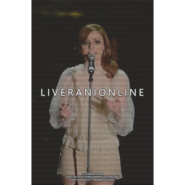 63mo Festival della canzone italiana di Sanremo Seconda Serata 13 febbraio 2013 nella foto Annalisa ©/AGENZIA ALDO LIVERANI SAS