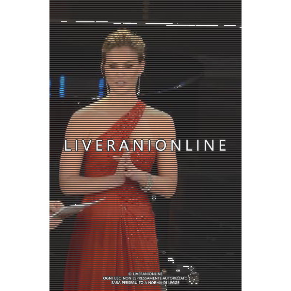 63mo Festival della canzone italiana di Sanremo Seconda Serata 13 febbraio 2013 nella foto Bar Refaeli ©/AGENZIA ALDO LIVERANI SAS