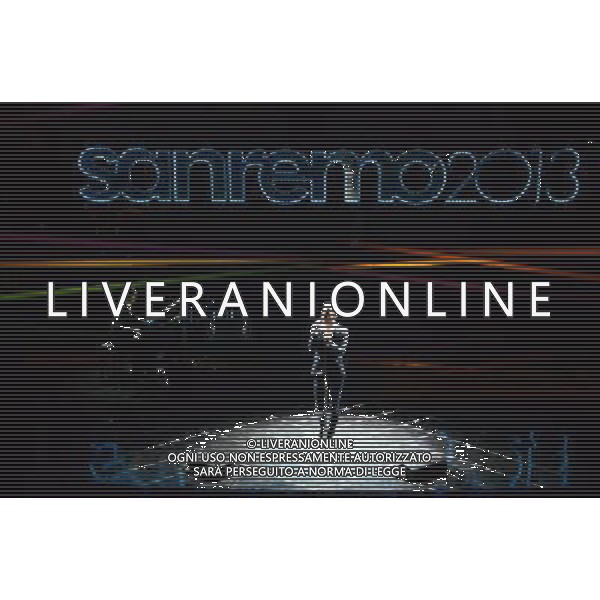 63mo Festival della canzone italiana di Sanremo Seconda Serata 13 febbraio 2013 nella foto Asaf Avidan ©/AGENZIA ALDO LIVERANI SAS