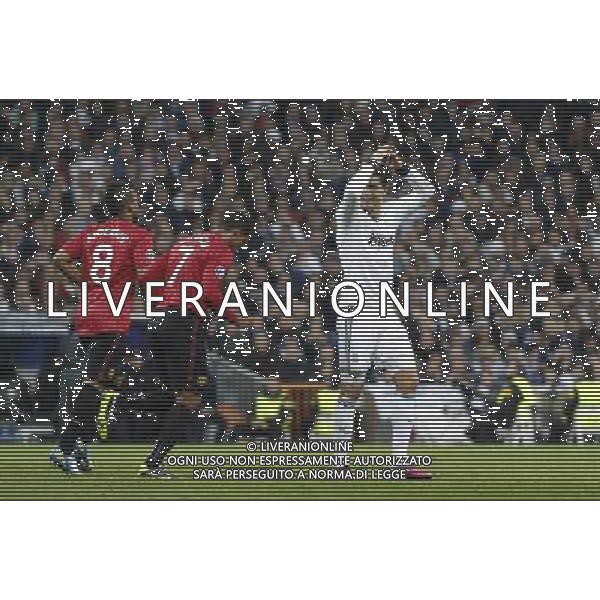 Madrid (03/02/2013).- Estadio Santiago Bernabeu. UEFA Champions League Real Madrid - Manchester United Cristiano Ronaldo. Photo: Alex Cid-Fuentes / ALFAQUI /AGENZIA ALDO LIVERANI SAS - ITALY ONLY - EDITORIAL USE ONLY