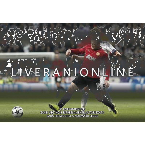 Madrid (03/02/2013).- Estadio Santiago Bernabeu. UEFA Champions League Real Madrid - Manchester United Wayne Rooney. Photo: Alex Cid-Fuentes / ALFAQUI /AGENZIA ALDO LIVERANI SAS - ITALY ONLY - EDITORIAL USE ONLY