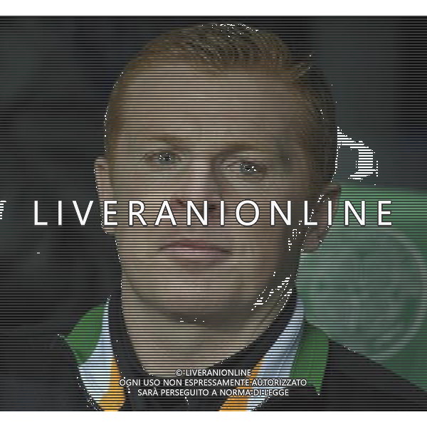 Celtic Park Glasgow Celtic v Juventus (0-3) Champions League First knockout round 12/02/13 Neil Lennon Manager (Celtic) Photo: Roger Parker Fotosports International ©Photoshot/AGENZIA ALDO LIVERANI SAS-ITALY ONLY - EDITORIAL USE ONLY