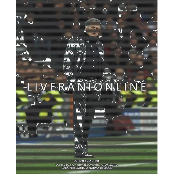 Jose Mourinho Manager Real Madrid 2012/13 Real Madrid Vs Manchester United 13/02/13 The Champions League Photo: Robin Parker Fotosports International ©Photoshot/AGENZIA ALDO LIVERANI SAS-ITALY ONLY - EDITORIAL USE ONLY