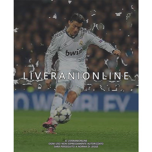 Cristiano Ronaldo Real Madrid 2012/13 Real Madrid Vs Manchester United (1-1) 13/02/13 The Champions League Photo: Robin Parker Fotosports International ©Photoshot/AGENZIA ALDO LIVERANI SAS-ITALY ONLY - EDITORIAL USE ONLY