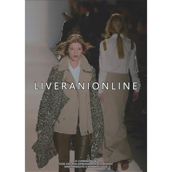 (130213) -- NEW YORK, Feb. 13, 2013 () -- Models present creations during the RACHEL ZOE 2013 Fall collections show at the Mercedes-Benz Fashion Week in New York, Feb. 13, 2013. (/Wang Lei) ©Photoshot/AGENZIA ALDO LIVERANI SAS-ITALY ONLY - EDITORIAL USE ONLY