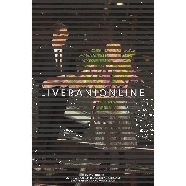 63mo Festival della canzone italiana di Sanremo Terza Serata 14 febbraio 2013 nella foto Fabio Fazio e Luciana Littizzetto ©/AGENZIA ALDO LIVERANI SAS