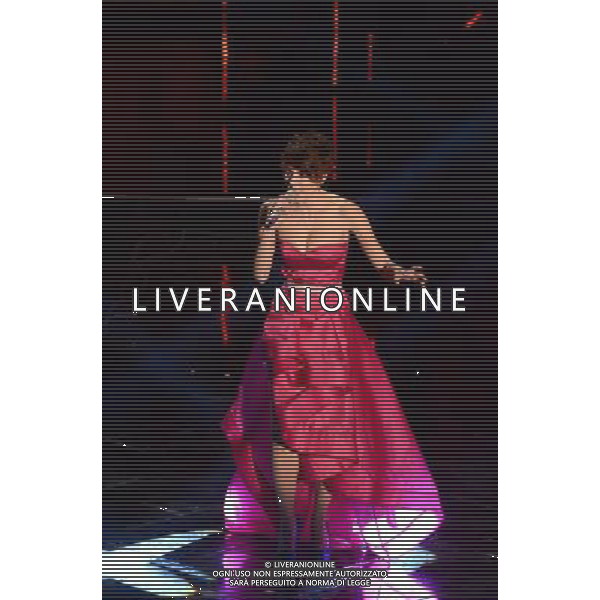 63mo Festival della canzone italiana di Sanremo Terza Serata 14 febbraio 2013 nella foto Simona Molinari ©/AGENZIA ALDO LIVERANI SAS