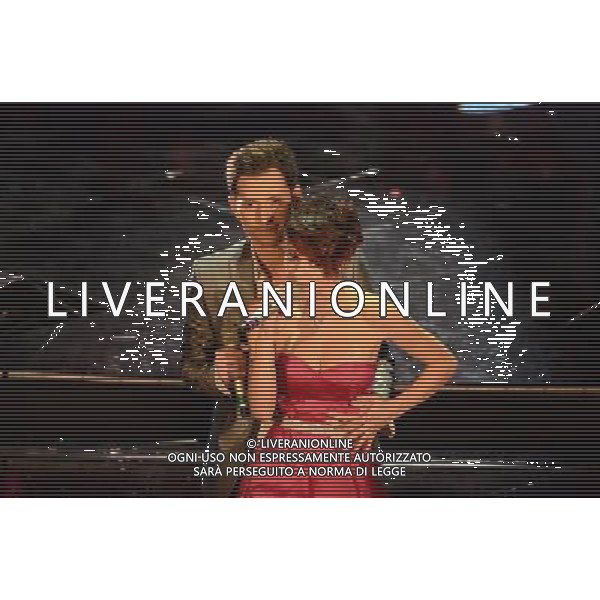 63mo Festival della canzone italiana di Sanremo Terza Serata 14 febbraio 2013 nella foto Simona Molinari e Peter Cincotti ©/AGENZIA ALDO LIVERANI SAS