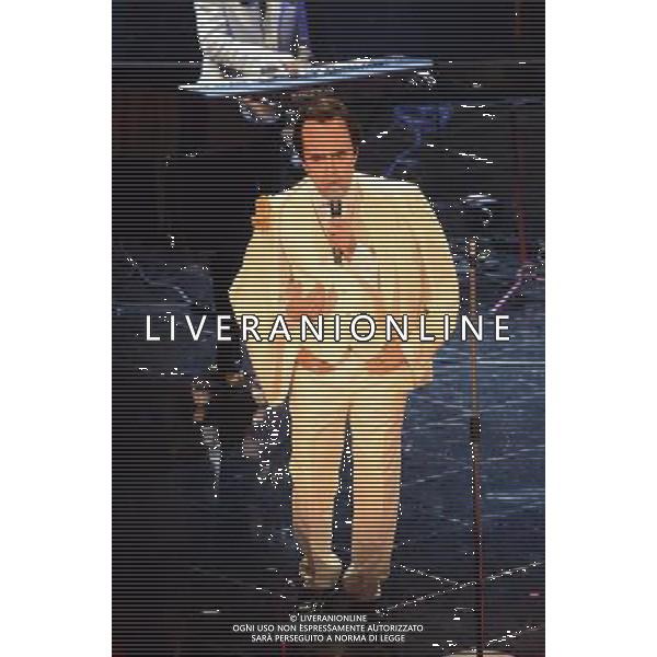 63mo Festival della canzone italiana di Sanremo Terza Serata 14 febbraio 2013 nella foto Elio e le storie tese ©/AGENZIA ALDO LIVERANI SAS