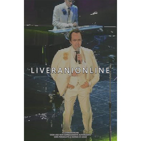 63mo Festival della canzone italiana di Sanremo Terza Serata 14 febbraio 2013 nella foto Elio e le storie tese ©/AGENZIA ALDO LIVERANI SAS