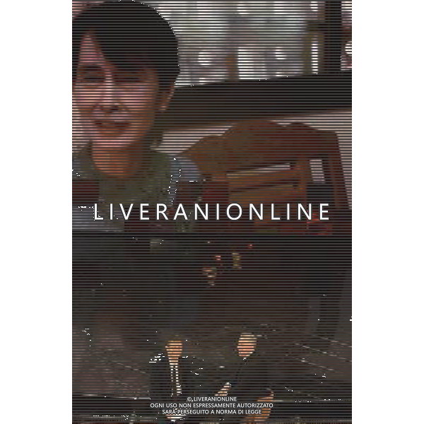 63mo Festival della canzone italiana di Sanremo Terza Serata 14 febbraio 2013 nella foto Fabio Fazio e Roberto Baggio ©/AGENZIA ALDO LIVERANI SAS