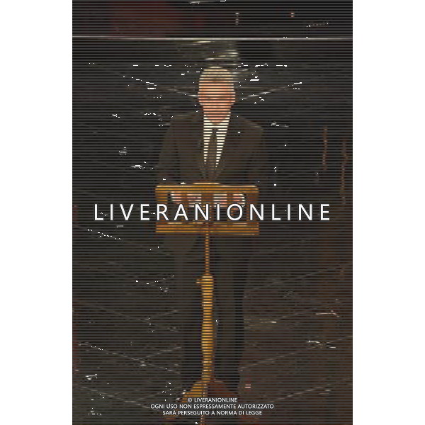 63mo Festival della canzone italiana di Sanremo Terza Serata 14 febbraio 2013 nella foto Roberto Baggio ©/AGENZIA ALDO LIVERANI SAS