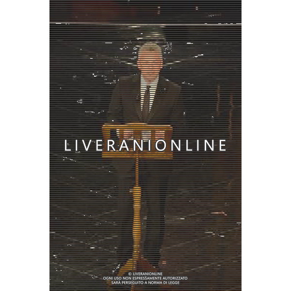 63mo Festival della canzone italiana di Sanremo Terza Serata 14 febbraio 2013 nella foto Roberto Baggio ©/AGENZIA ALDO LIVERANI SAS