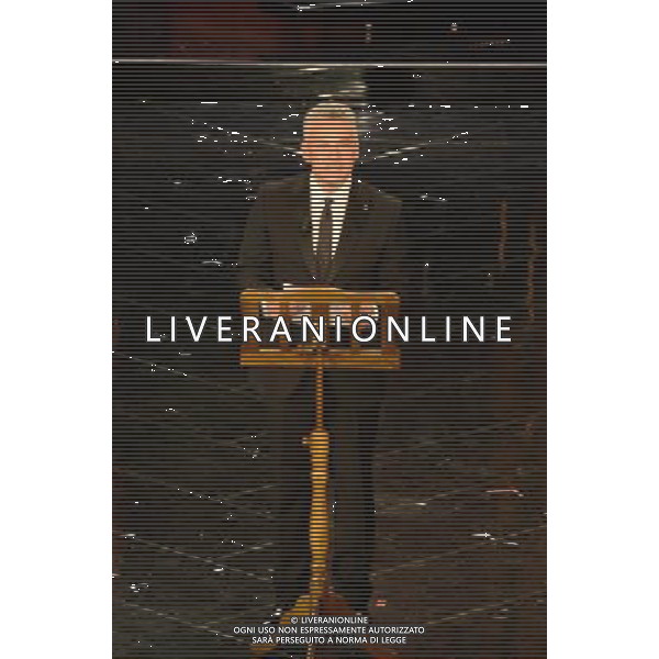 63mo Festival della canzone italiana di Sanremo Terza Serata 14 febbraio 2013 nella foto Roberto Baggio ©/AGENZIA ALDO LIVERANI SAS