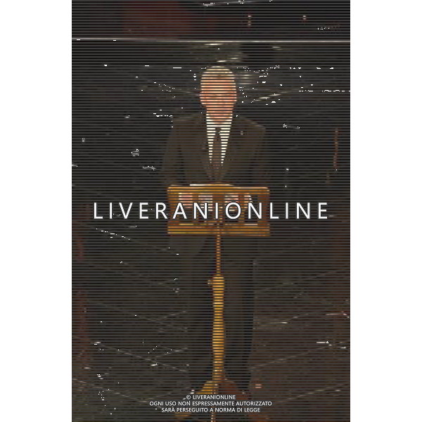 63mo Festival della canzone italiana di Sanremo Terza Serata 14 febbraio 2013 nella foto Roberto Baggio ©/AGENZIA ALDO LIVERANI SAS