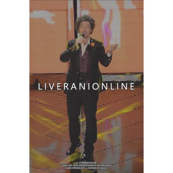 63mo Festival della canzone italiana di Sanremo Terza Serata 14 febbraio 2013 nella foto Max Gazze\' ©/AGENZIA ALDO LIVERANI SAS