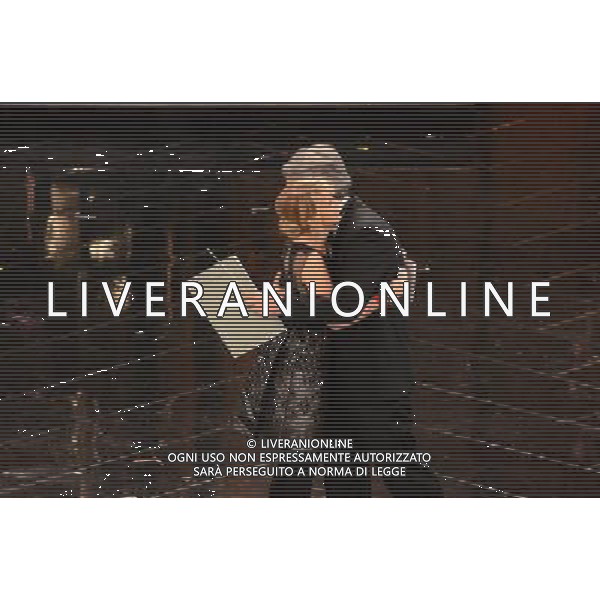 63mo Festival della canzone italiana di Sanremo Terza Serata 14 febbraio 2013 nella foto Luciana Littizzetto e Beppe Vessicchio ©/AGENZIA ALDO LIVERANI SAS