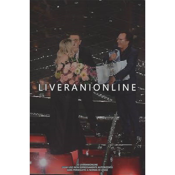 63mo Festival della canzone italiana di Sanremo Terza Serata 14 febbraio 2013 nella foto Laura Chiatti, Fabio Fazio e Al Bano Carrisi ©/AGENZIA ALDO LIVERANI SAS