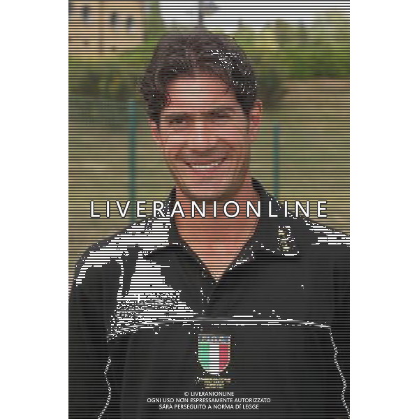 Sportilia Agosto 2004 Ritiro Arbitri serie A - B nella foto: arbitro Bergonzi Mauro ph simone rosa/agenzia aldo liverani