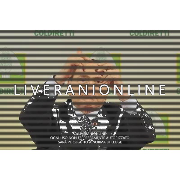 Intervento di Silvio Berlusconi alla Coldiretti - Roma 15 febbraio 2013 ©/AGENZIA ALDO LIVERANI SAS